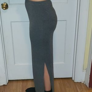 💘3 for $10💘 Grey Maxi Skirt